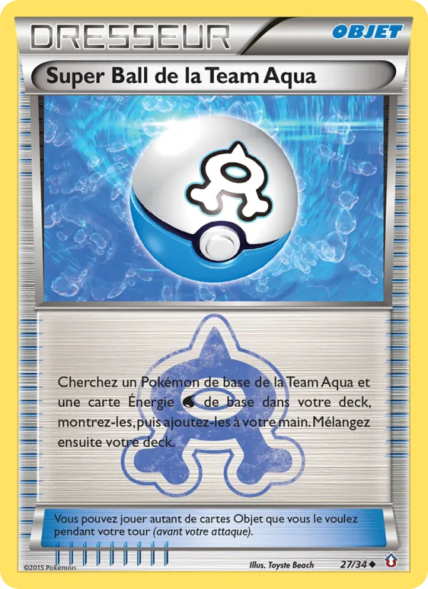 Super Ball de la Team Aqua