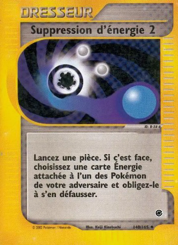 Suppression d&rsquo;énergie 2