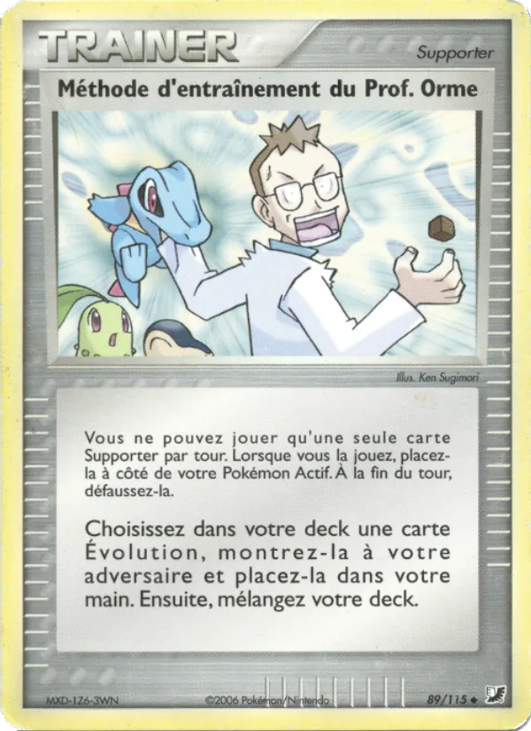 Méthode d&rsquo;entraînement du Prof. Orme