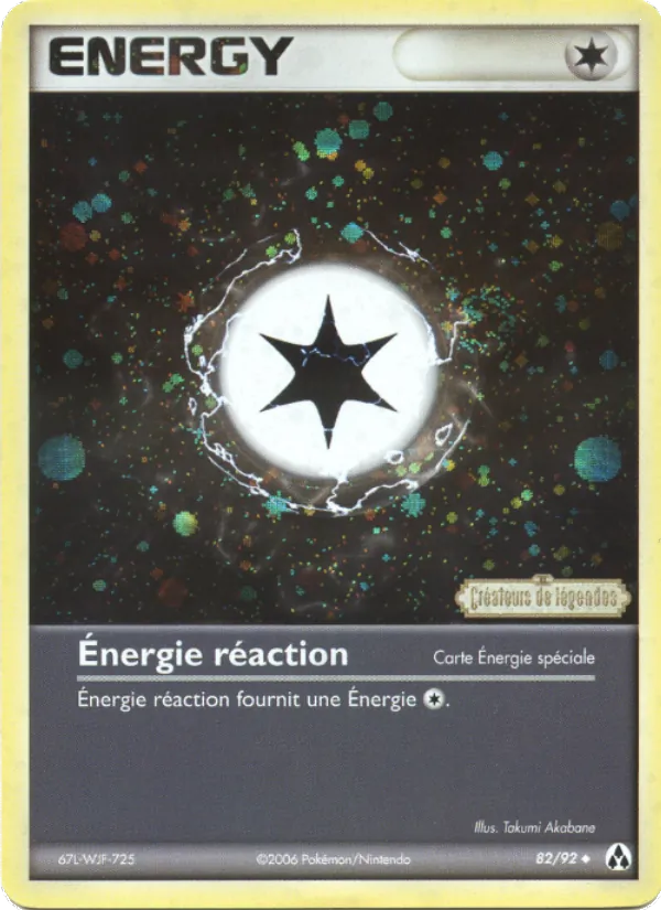 Énergie réaction