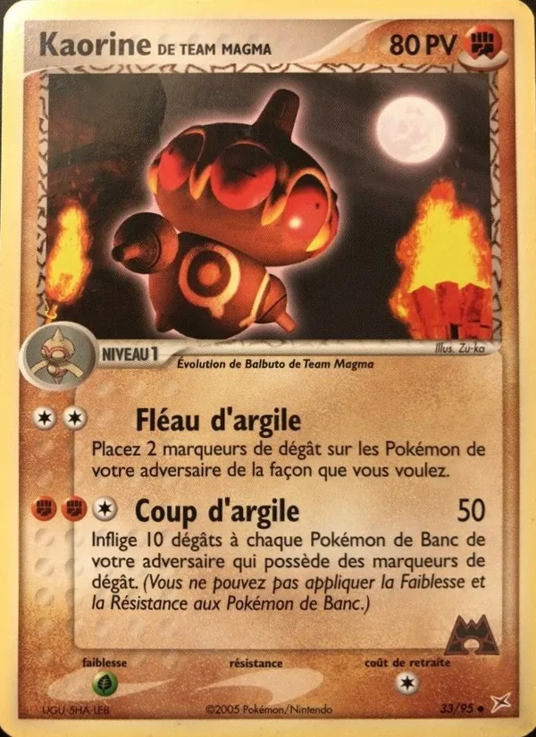 Kaorine de Team Magma