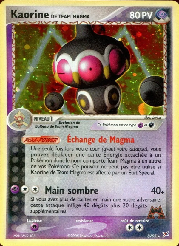 Kaorine de Team Magma