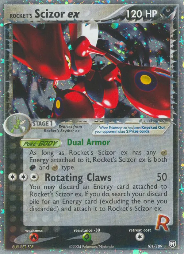 Rocket&rsquo;s Scizor ex