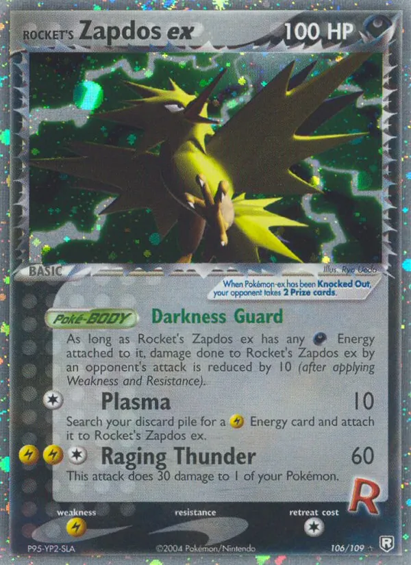 Rocket&rsquo;s Zapdos ex