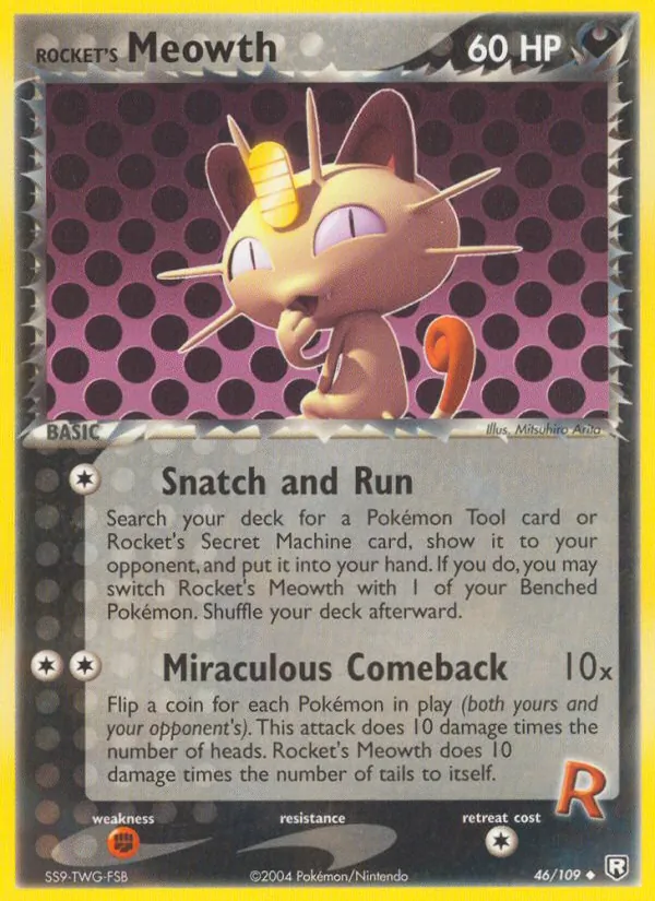 Rocket&rsquo;s Meowth
