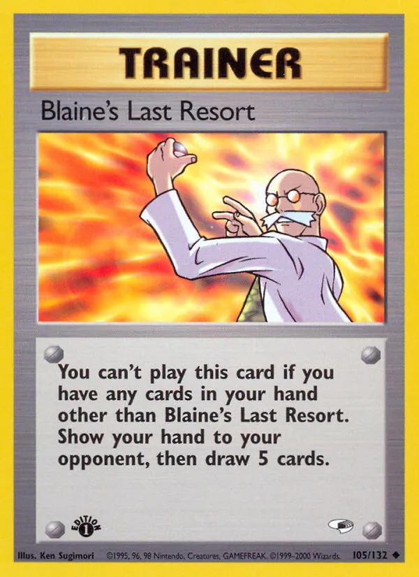 Blaine&rsquo;s Last Resort