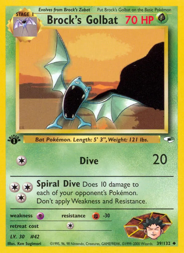 Brock&rsquo;s Golbat