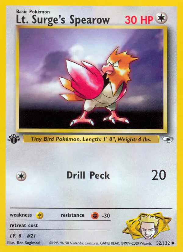 Lt. Surge&rsquo;s Spearow