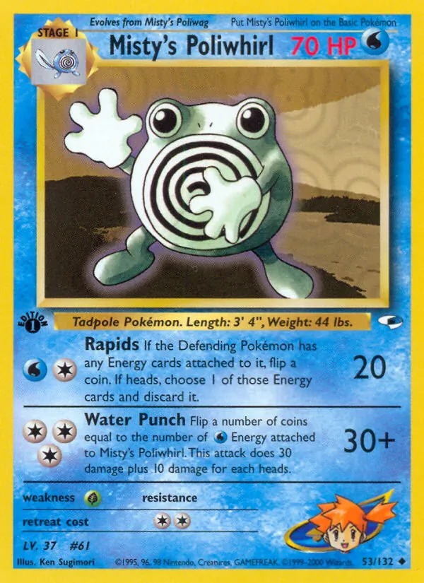 Misty&rsquo;s Poliwhirl