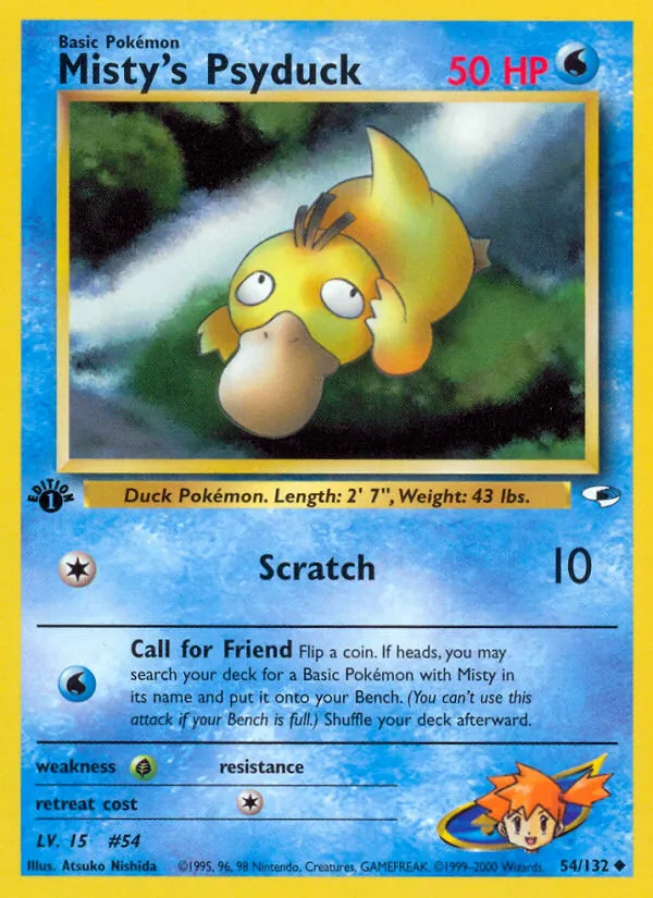 Misty&rsquo;s Psyduck