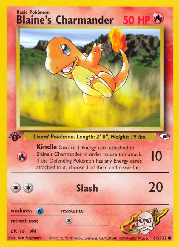 Blaine&rsquo;s Charmander