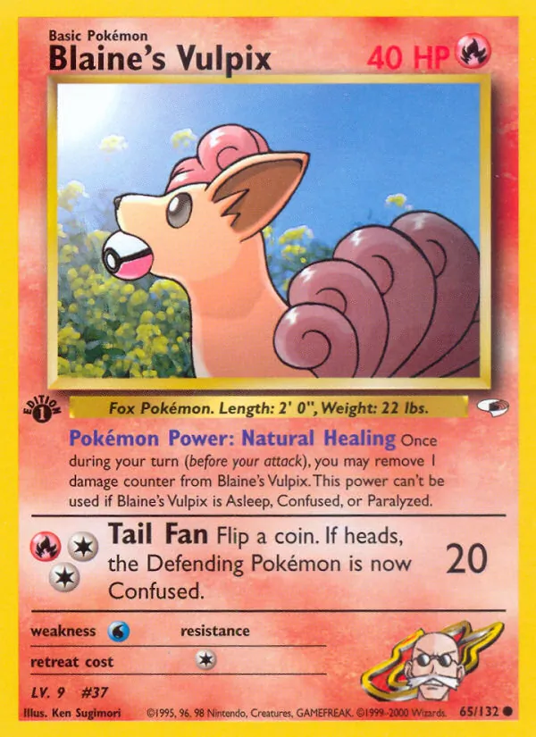 Blaine&rsquo;s Vulpix