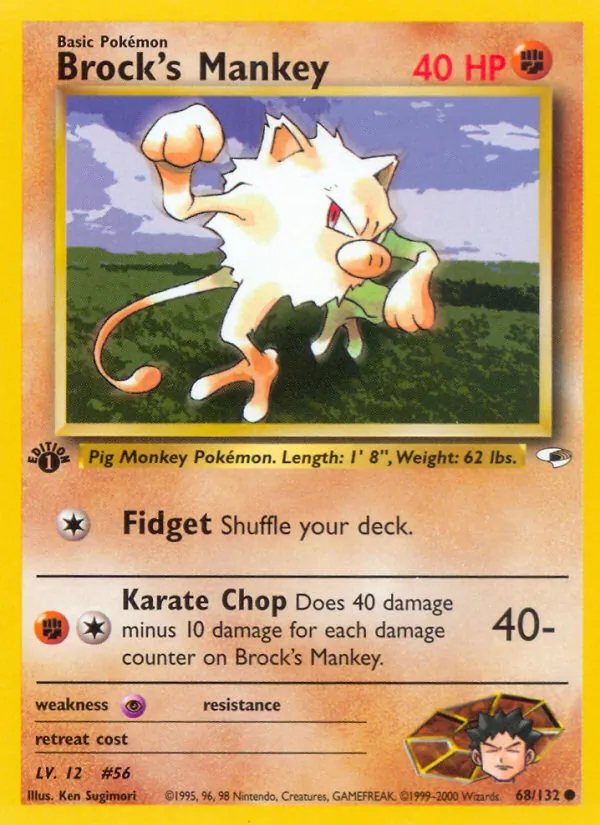 Brock&rsquo;s Mankey