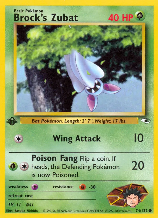 Brock&rsquo;s Zubat
