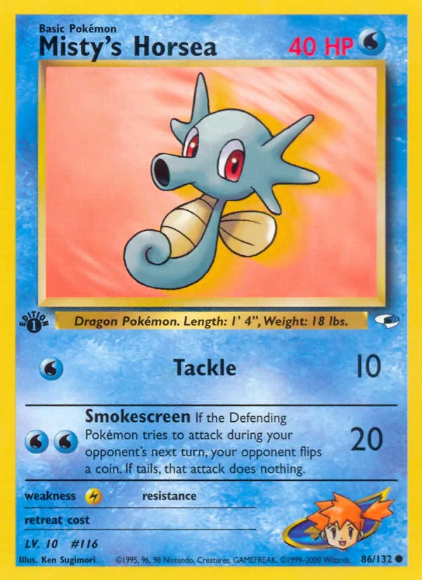 Misty&rsquo;s Horsea