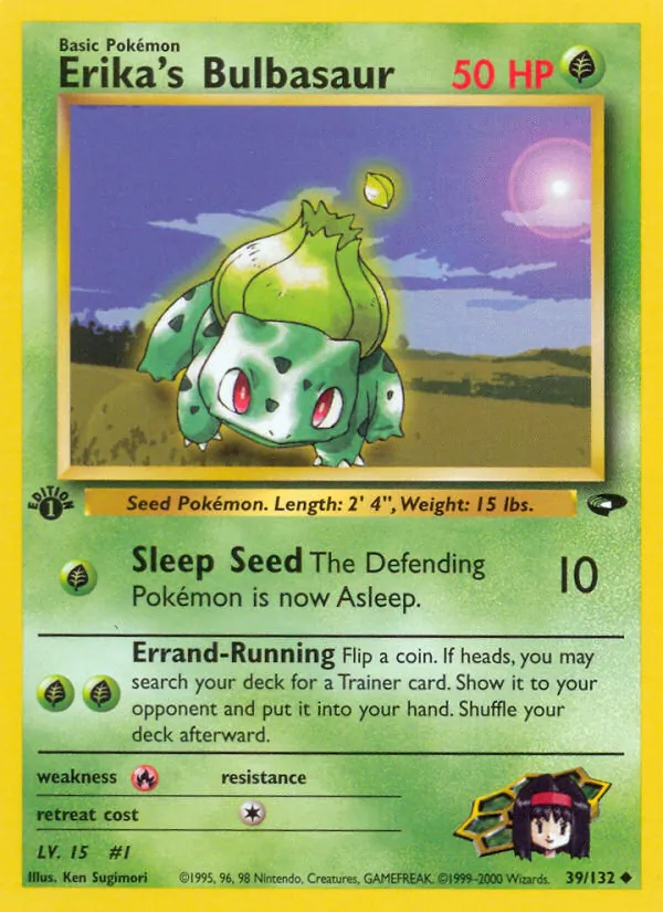 Erika&rsquo;s Bulbasaur