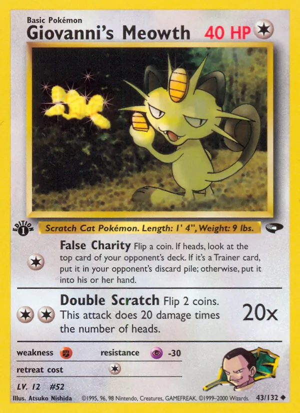 Giovanni&rsquo;s Meowth