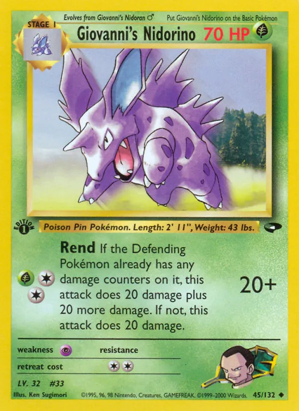Giovanni&rsquo;s Nidorino