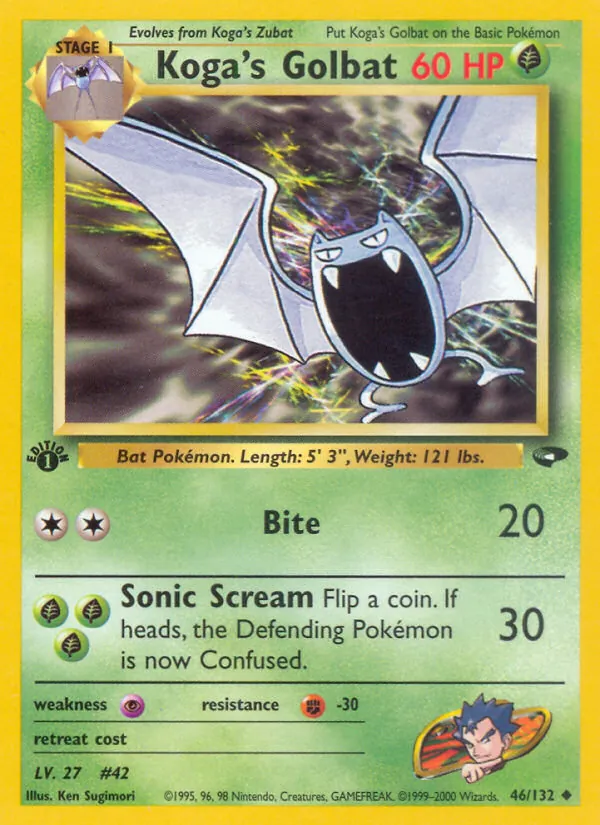 Koga&rsquo;s Golbat