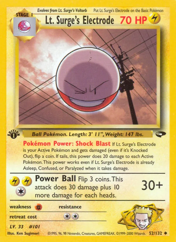 Lt. Surge&rsquo;s Electrode