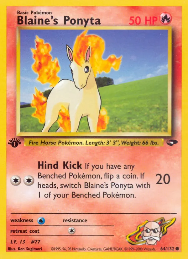 Blaine&rsquo;s Ponyta