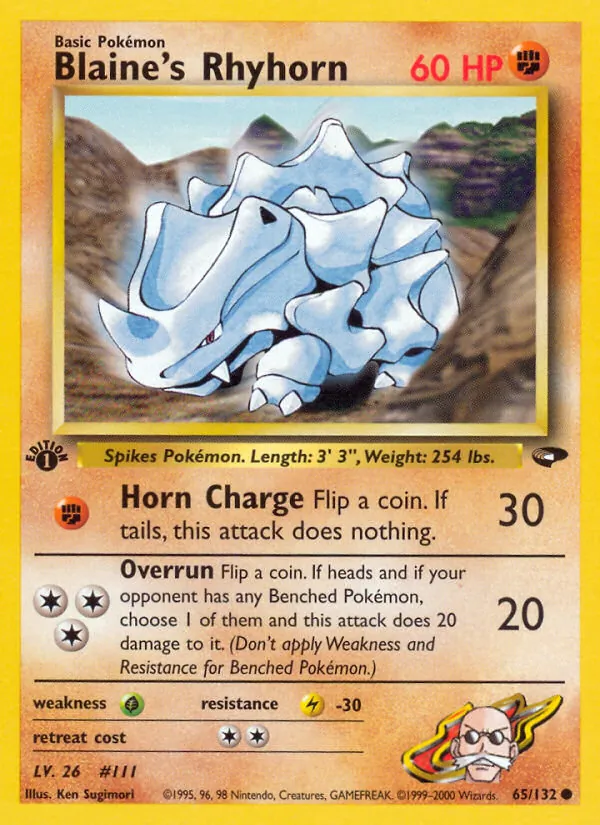 Blaine&rsquo;s Rhyhorn