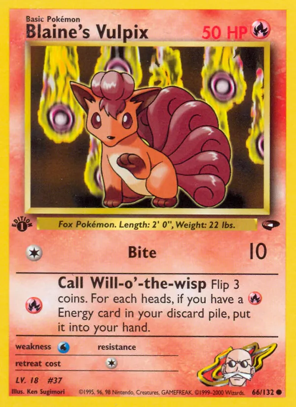 Blaine&rsquo;s Vulpix