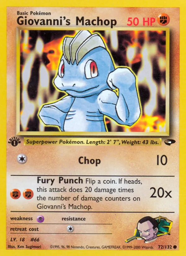 Giovanni&rsquo;s Machop