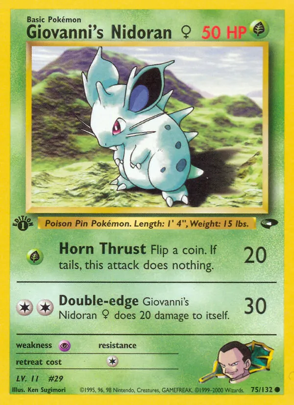 Giovanni&rsquo;s Nidoran♀