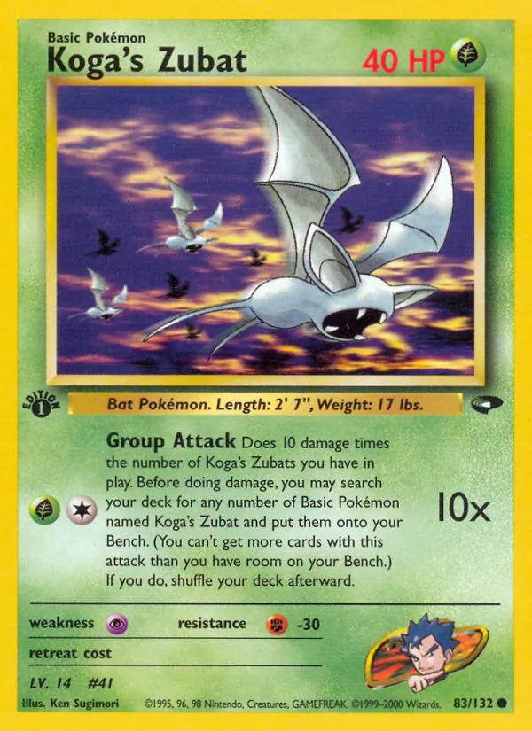 Koga&rsquo;s Zubat