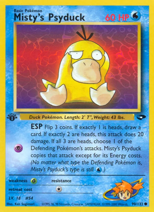 Misty&rsquo;s Psyduck