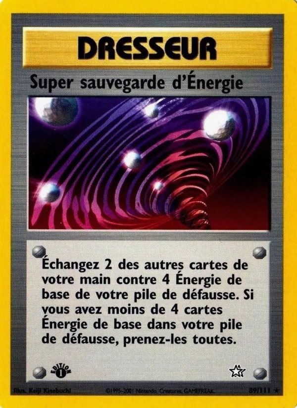 Super sauvegarde d&rsquo;Énergie