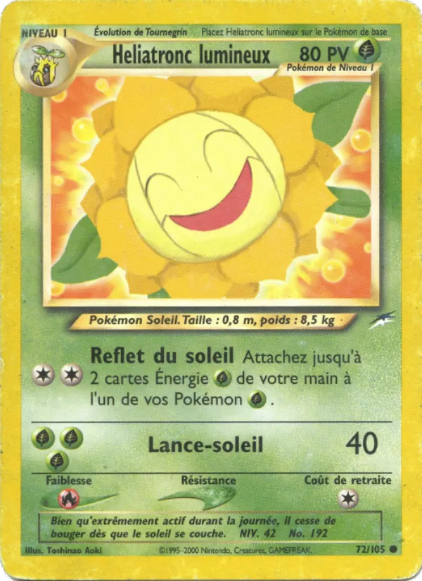 Heliatronc lumineux