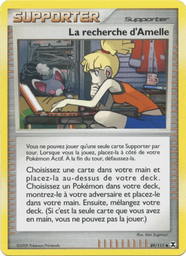 La recherche d&rsquo;Amelle