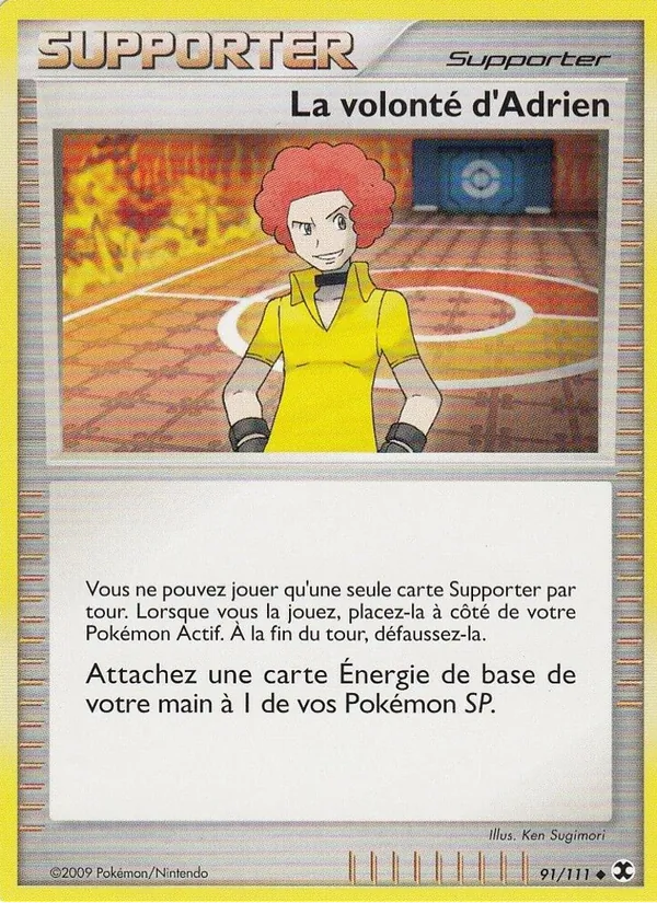 La volonté d&rsquo;Adrien