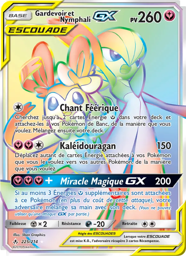 Gardevoir et Nymphali GX
