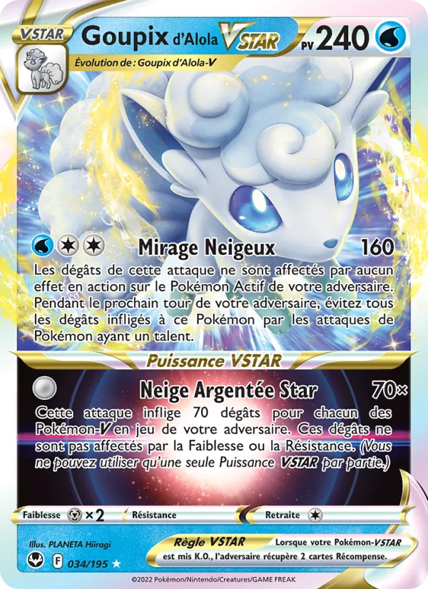 Goupix d&rsquo;Alola VSTAR