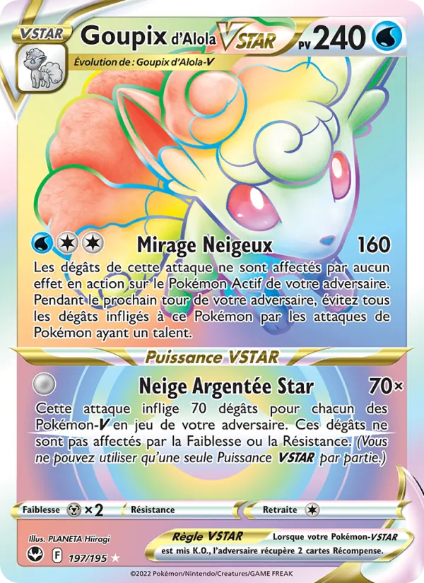 Goupix d&rsquo;Alola VSTAR