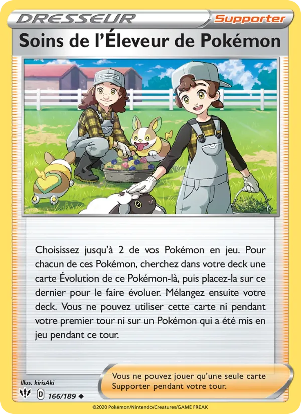 Soins de l&rsquo;Éleveur de Pokémon