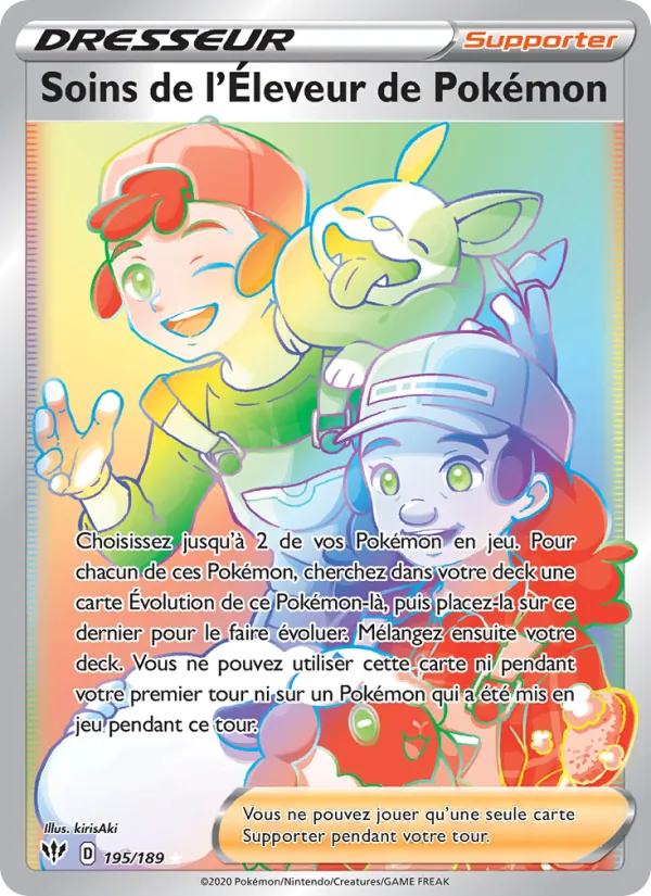 Soins de l&rsquo;Éleveur de Pokémon