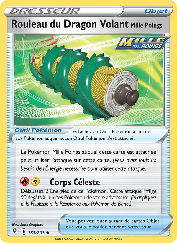 Rouleau du Dragon Volant Mille Poings