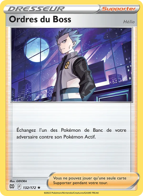 Ordres du Boss
