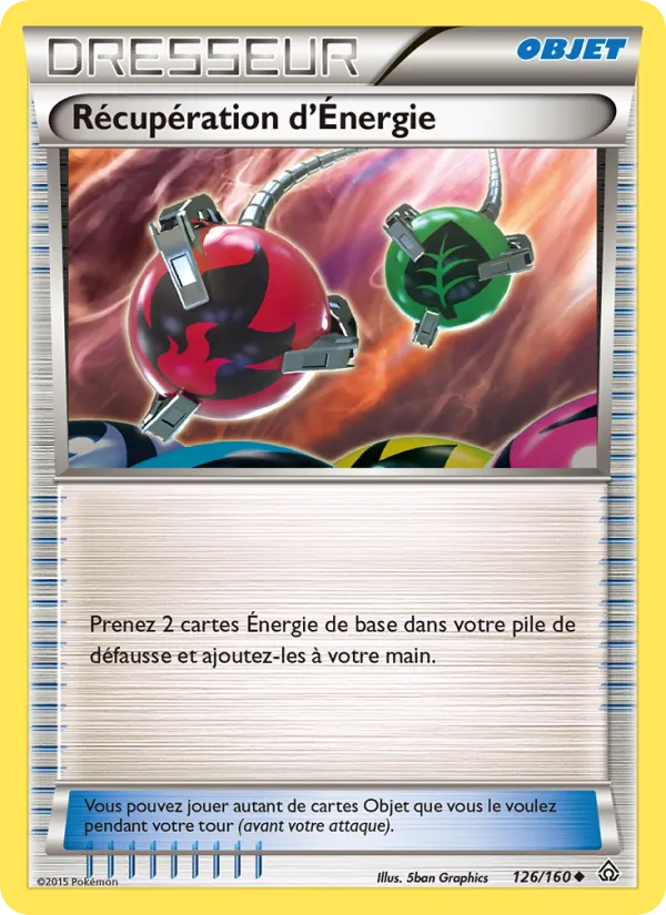 Récupération d&rsquo;Énergie